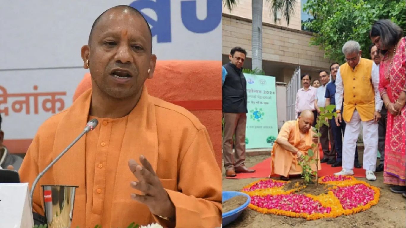 उप्रः जुलाई में प्रदेश में किया जायेगा 35 करोड़ पौधरोपण