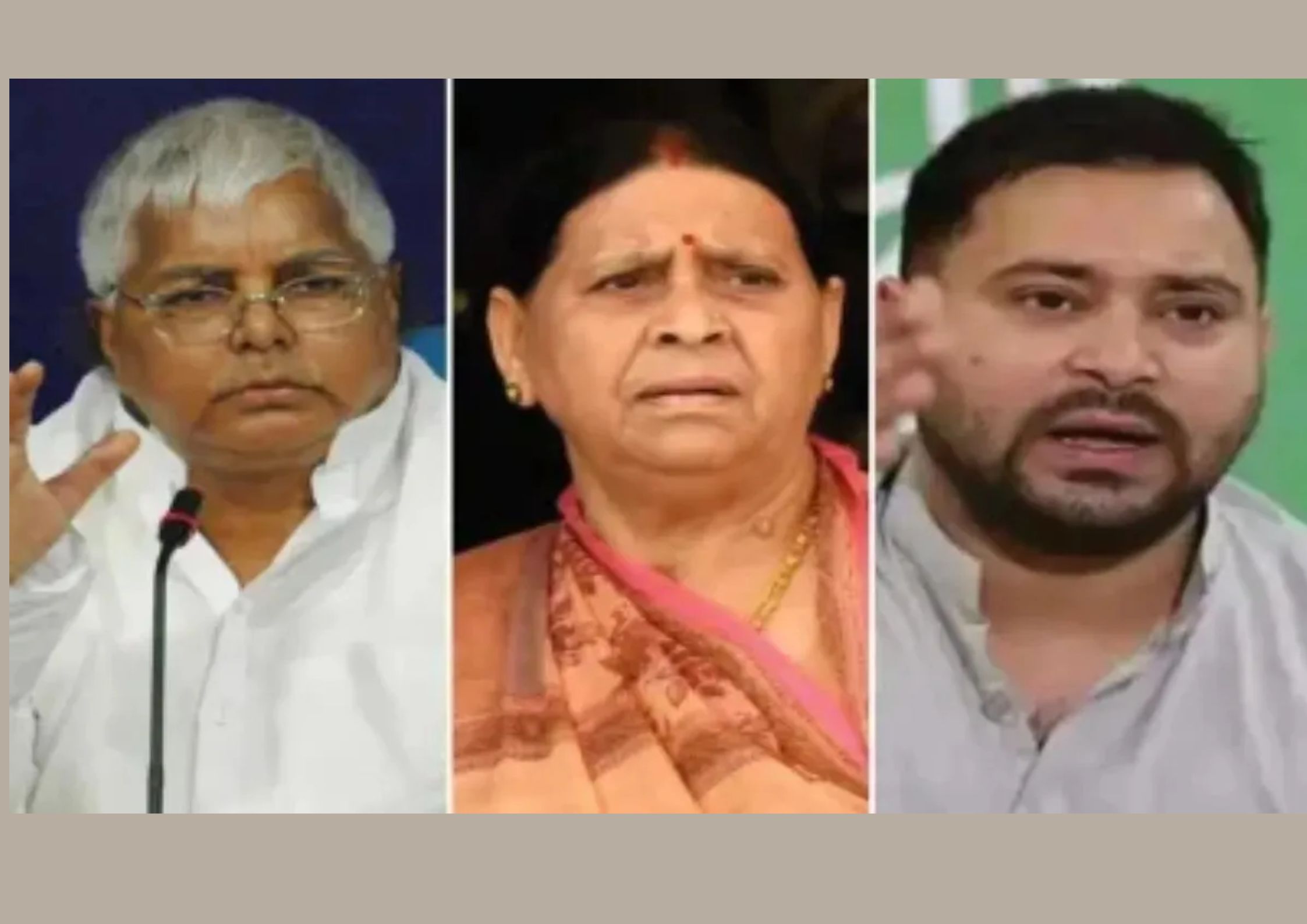 lalu parivar ko jhataka
